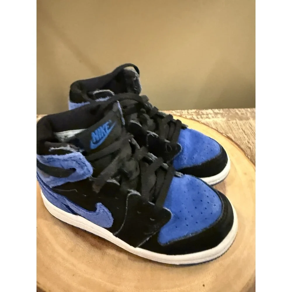 Nike Air Jordan 1 Retro High OG TD Royal Reimagined Blue TODDLER Sz-9C